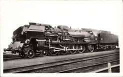 VINTAGE POSTCARD Train Engine 241 P