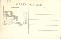 VINTAGE POSTCARD Locomotive Train Machine 4541