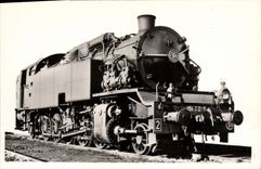VINTAGE POSTCARD Train Engine Tener 151 TQ has simple expansion