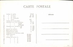 VINTAGE POSTCARD Train Engine Machine 1760