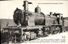 CPA Train Locomotive Machine 1760