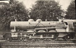 VINTAGE POSTCARD Train Engine Standard Machine 231 C Pacific