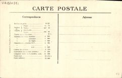 VINTAGE POSTCARD Train Engine Machine 6001