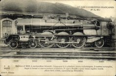 CPA Train Locomotive 6013 