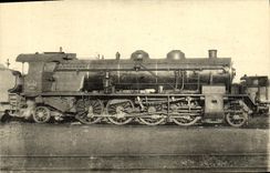 CPA Train Locomotive Machine 141 C 284