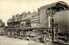 CPA Train Locomotive Machine 141 C 618
