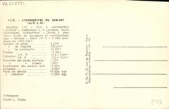 CPA Train Locomotive Machine 141 C 618