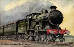 CPA Train Southern Kent Coast Express on the Se section 