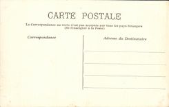 CPA Train Locomotive Machine de la Cie de l'Ouest services des voyageurs 1847 a 1850