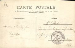 VINTAGE POSTCARD Train Engine Railroads of Zululand