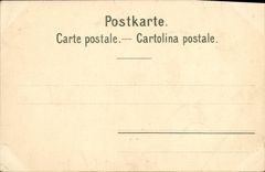 VINTAGE POSTCARD Gruss aus Schweiz Bear