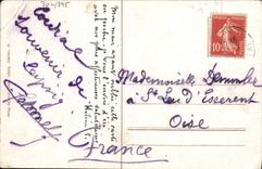 VINTAGE POSTCARD Dichler Konig Lepizig Demonstration