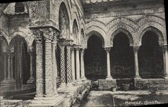 POSTAL Monrele Chiostro de la VENDIMIA