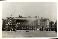 MODERN CARD Militaria 2nd world war crowd mitraillee Ministry for the Navy Release of Paris