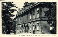 VINTAGE POSTCARD Paris Marie of 13th