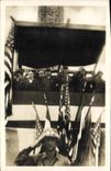 CPM Militaria 2eme guerre mondiale Liberation de Paris Tribune officielle place de la concorde General Koenig De Gaulle