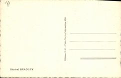 Militaria de general Bradley de la POSTAL de la VENDIMIA