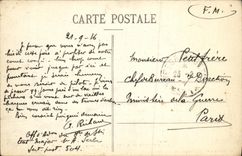 VINTAGE POSTCARD Greece Salonique Monastery close to the walls