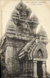 VINTAGE POSTCARD Indo-China Annam Phan Row Khmer Temple