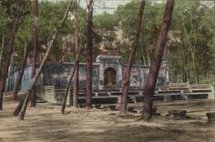 VINTAGE POSTCARD Indo-China Annam Hoots Tomb of the mother of king Tieu Tru