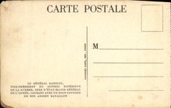 CPA Militaria General Gamelin 