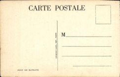 CPA Militaria Pont de bateaux 