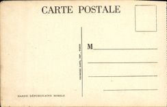 VINTAGE POSTCARD mobile Militaria Republican guard