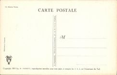 VINTAGE POSTCARD Boat Gloria Victis!