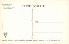 VINTAGE POSTCARD Boat the crippled boat