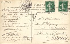 Trazadores de líneas transatlánticos Navarra del barco de la POSTAL de la VENDIMIA