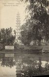 VINTAGE POSTCARD Tonkin Hanoi Bonzerie de Bac May