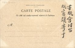 VINTAGE POSTCARD Tonkin Hanoi Bonzerie de Bac May