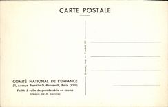 MODERN CARD Sailing yachts