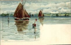 CPA Bateaux