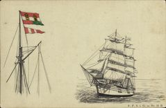 CPA Bateau