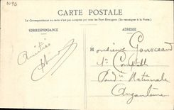 Barco de la POSTAL de la VENDIMIA el vapor del Amazonas del transporte marítimo