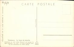 VINTAGE POSTCARD Boat Vessels the line of Haffner battle