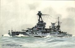 CPA Bateau Cuirasse Lorraine Haffner