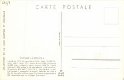 VINTAGE POSTCARD Bateau Armours Lorraine Haffner