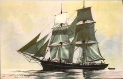 CPA Bateau Brick Haffner