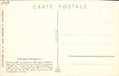 CPA Bateau Haffner Cuirasse Richelieu