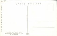 VINTAGE POSTCARD Boat Haffner Vessels Royal Sun Flagship de Tourville with the Cape