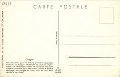 VINTAGE POSTCARD Boat Haffner Clipper