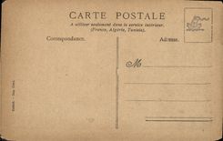 CPA Le President et le Commandeur Boni au Forum