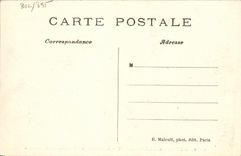 Ciudad separada D Avray de la POSTAL de la VENDIMIA la casa de los jardines de Gambetta