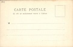 VINTAGE POSTCARD the Magenta Vasseau School of the Destroyers Boat