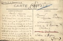 VINTAGE POSTCARD French Navy Claymore Tropilleur d' Escadre Boat