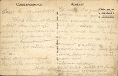 VINTAGE POSTCARD Arab Navy Against Destroyer Boat