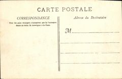 VINTAGE POSTCARD Boat Durandal Against destroyer