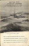 CPA Bateau Guerre Navale Aspirant Herber Torpilleur francais de 1er rang